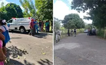 Fuga de gas en ducto de Pemex deja a padre e hijo sin vida en Centla, Tabasco Fuga de gas en ducto de Pemex deja a padre e hijo sin vida en Centla, Tabasco
