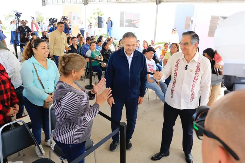 Entrega de viviendas Foto: Gobierno de Tamaulipas