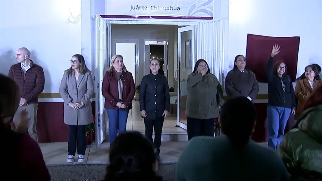 Claudia Sheinbaum inaugura segundo Centro LIBRE en Chihuahua para prevenir violencia contra las mujeres