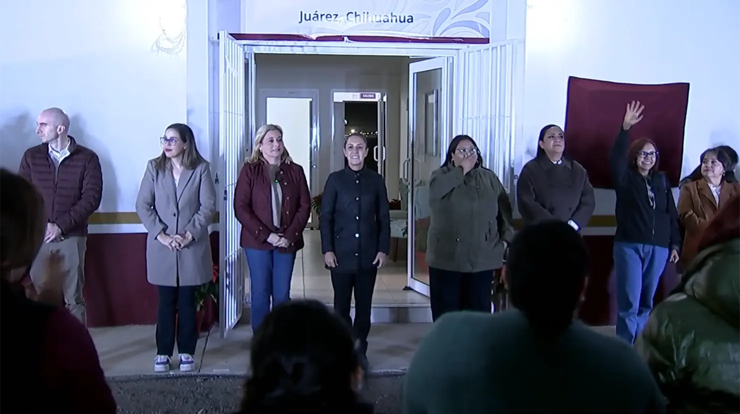 Claudia Sheinbaum inaugura segundo Centro LIBRE en Chihuahua para prevenir violencia contra las mujeres. Foto: X (@Claudiashein)