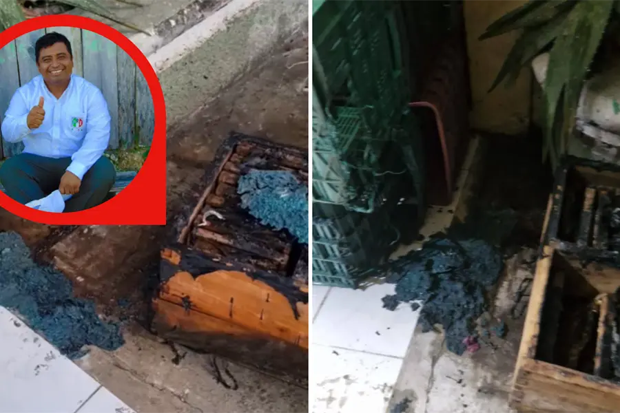 Atacan casa del l&iacute;der del PRI en Esc&aacute;rcega, Campeche; partido exige protecci&oacute;n y justicia