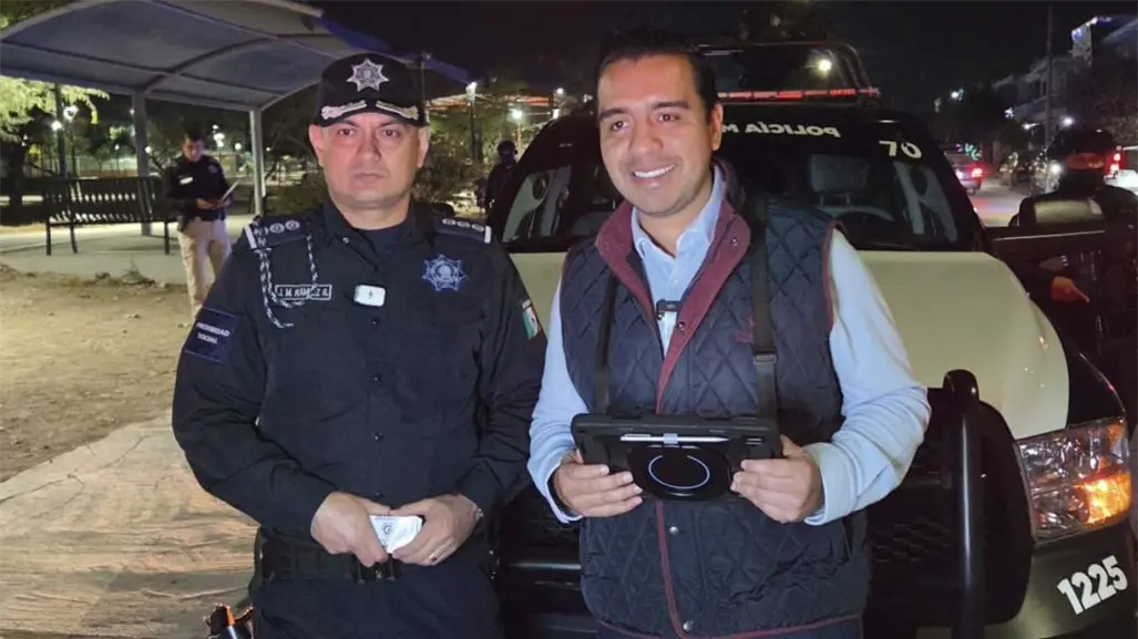 Jesús Nava encabeza operativo táctico de seguridad en Santa Catarina