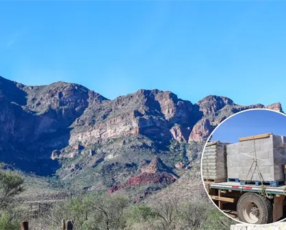 Familias afectadas por lluvias reciben apoyos de vivienda en Mulegé