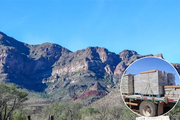 Familias afectadas por lluvias reciben apoyos de vivienda en Mulegé Familias afectadas por lluvias reciben apoyos de vivienda en Mulegé