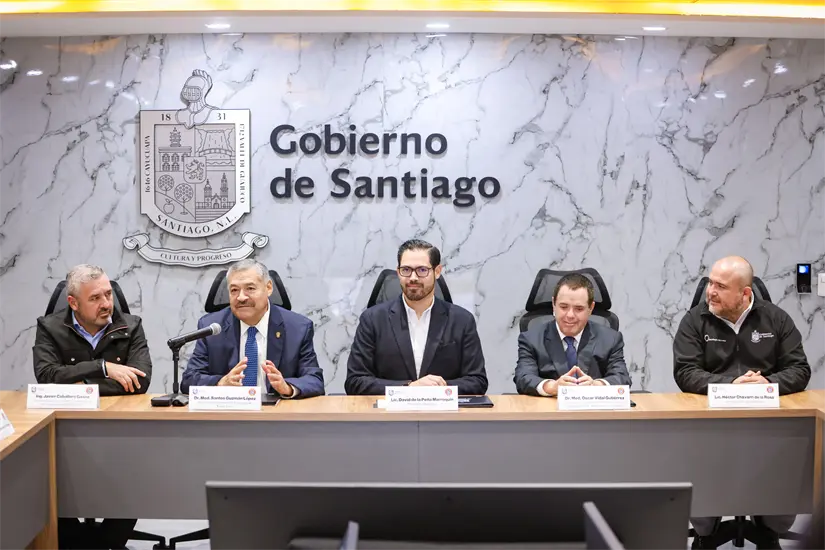 imagen recuadro Universidad Autónoma de Nuevo León y el Ayuntamiento de Santiago Foto: UANL