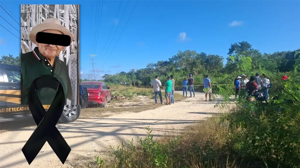 Adulto mayor es encontrado sin vida en Hunucmá tras varios días de búsqueda
