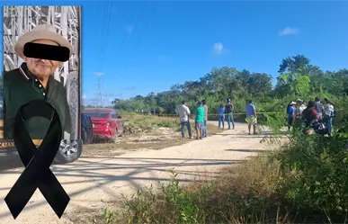 Adulto mayor es encontrado sin vida en Hunucmá tras varios días de búsqueda
