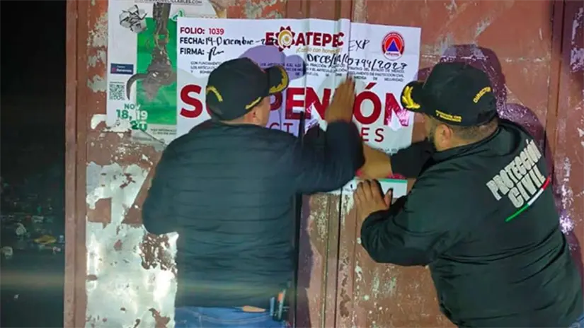 imagen recuadro Recicladora suspendida por seguridad. Foto: digitalmex.mx