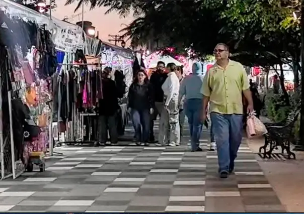 Tianguis Navide&ntilde;o 2025 impulsa ventas y afluencia en el centro de La Paz