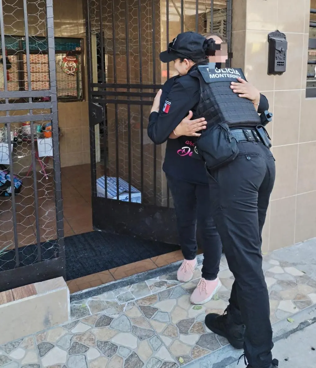 imagen recuadro Personal de la Secretaría de Seguridad y Protección Ciudadana Foto: Policía de Monterrey