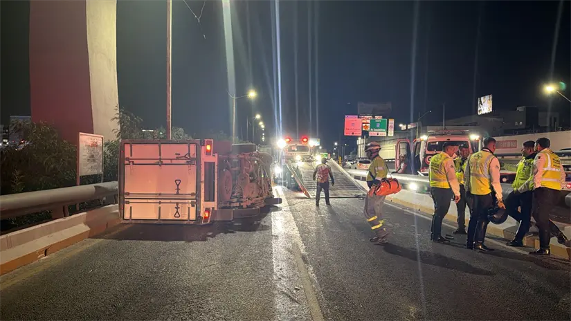 imagen recuadro Elementos resguardan la zona Foto: PCNL