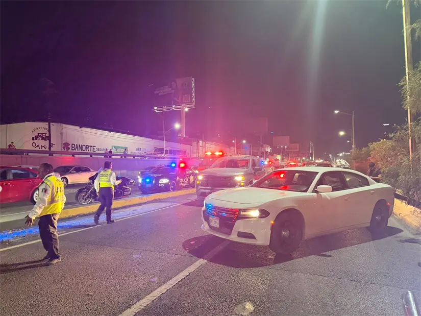 imagen recuadro Accidente vial registrado en la avenida Morones Prieto Foto: PCNL