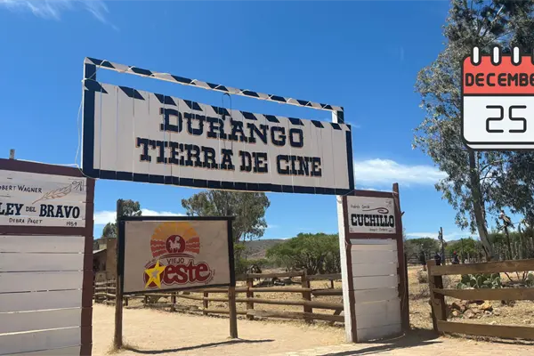 3 famosos sitios tur&iacute;sticos de Durango que estar&aacute;n abiertos el 25 de diciembre