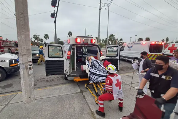 Estos son los pacientes que tuvieron que ser  evacuados del hospital del ISSSTE de Matamoros para que recibir atenci&oacute;n m&eacute;dica en otros lugares