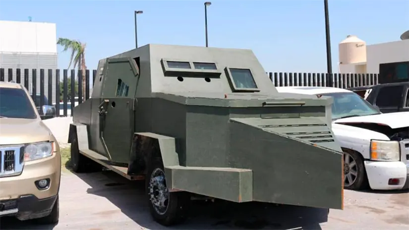 Vehículos con blindaje artesanal FGR
