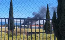 Avioneta se desploma y se incendia en el Aeropuerto Internacional de Toluca