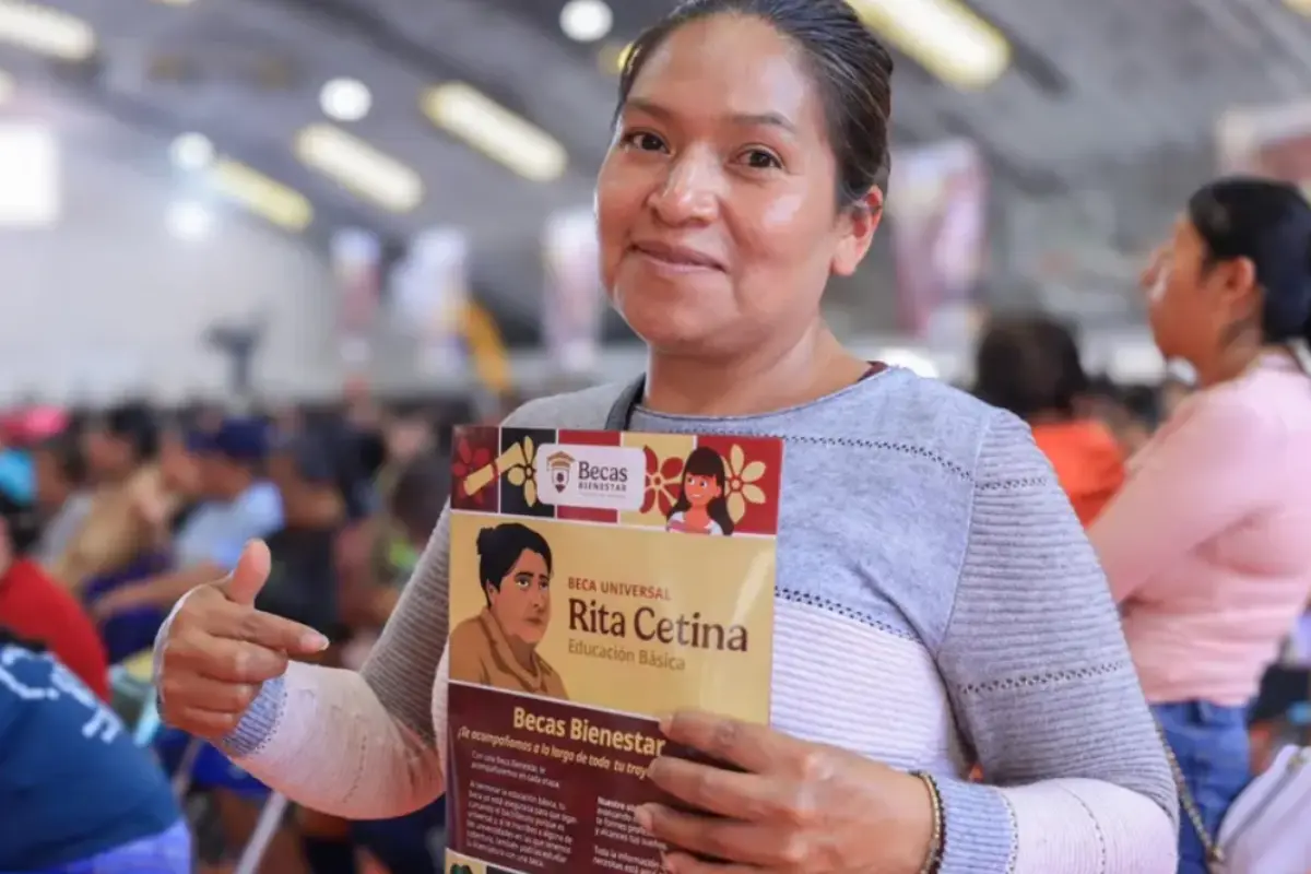Beca Rita Cetina: ¿Cuándo termina el calendario de pagos de 2025?. Foto: Gobierno de México