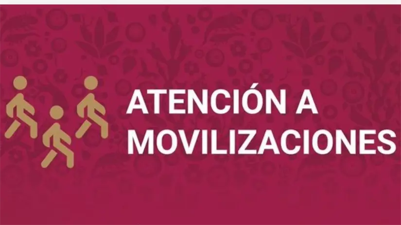 imagen recuadro Se contemplan movilizaciones en varios puntos de la entidad mexiquense. Foto: X (@SCPPyBG)