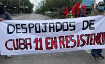 Familias desalojadas de República de Cuba 11 exigen expropiación del predio en el Centro Histórico, CDMX Familias desalojadas de República de Cuba 11 exigen expropiación del predio en el Centro Histórico, CDMX