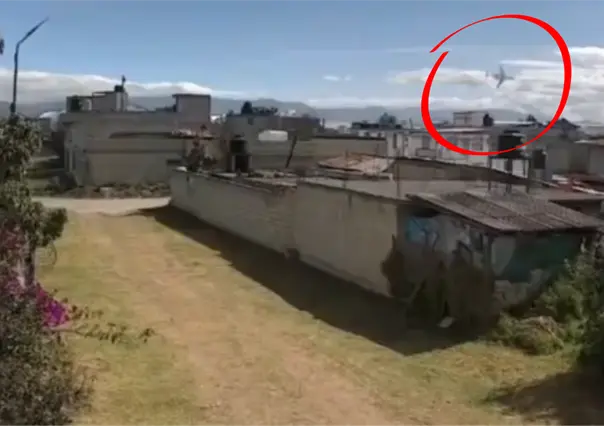VIDEO | Momento exacto en qu&eacute; avioneta se desploma en inmediaciones del aeropuerto de Toluca
