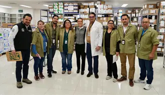 Claudia Sheinbaum supervisa hospital del IMSS en Ciudad Juárez durante gira por Chihuahua