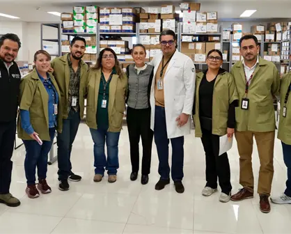 Claudia Sheinbaum supervisa hospital del IMSS en Ciudad Ju&aacute;rez durante gira por Chihuahua