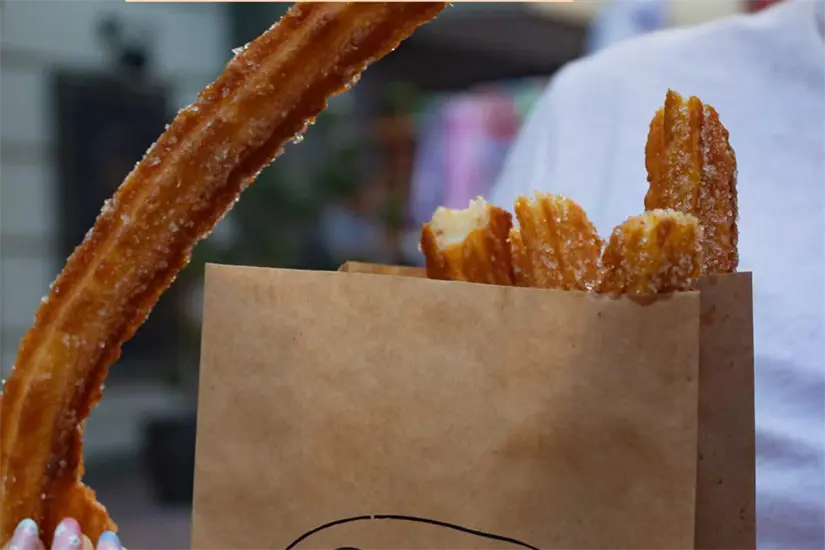 Churros restaurante El elite Foto: Restaurante El elite