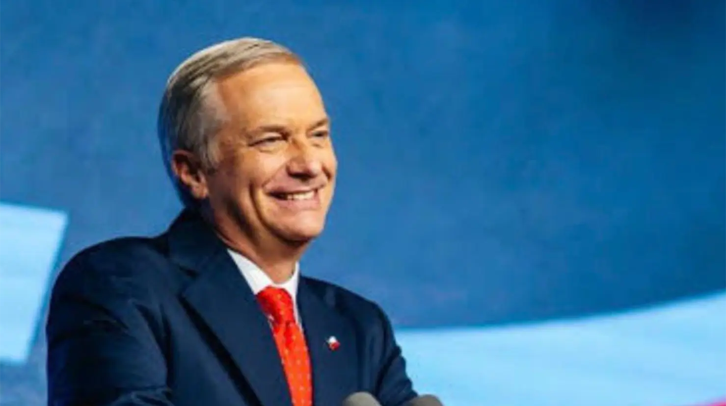 José Antonio Kast es el nuevo presidente electo de Chile. Foto: X (@eduardomenoni)