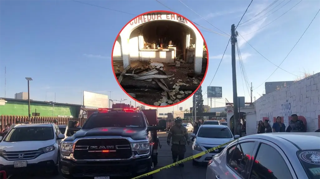 Explosión frente a la camionera de Durango deja una lesionada y daños cuantiosos