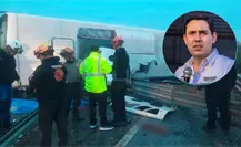 César Garza expresa condolencias tras volcadura de camión urbano en Miguel Alemán César Garza expresa condolencias tras volcadura de camión urbano en Miguel Alemán