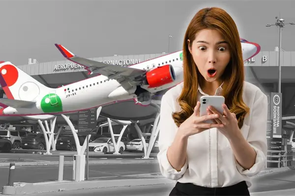 Viva Aerobus advierte retrasos por accidente vial en Miguel Alemán Viva Aerobus advierte retrasos por accidente vial en Miguel Alemán