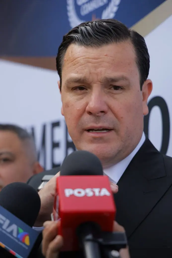 imagen recuadro Fiscal General de Coahuila, Federico Fernández Montañés, en entrevista con POSTA Coahuila / Foto: Abdiel Carrillo