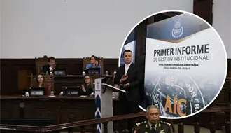 Fiscal de Coahuila presenta su primer informe; Fernández Montañez resalta grandes cambios