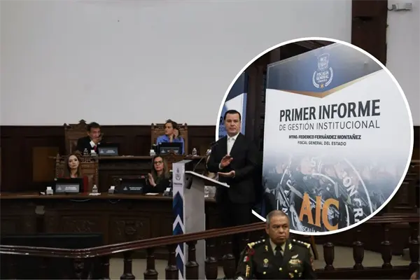 Fiscal de Coahuila presenta su primer informe; Fernández Montañez resalta grandes cambios Fiscal de Coahuila presenta su primer informe; Fernández Montañez resalta grandes cambios