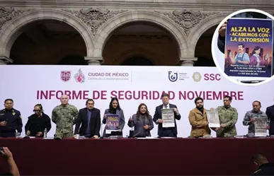 Brugada lanza estrategia Vamos por una ciudad libre de extorsión para garantizar seguridad en CDMX