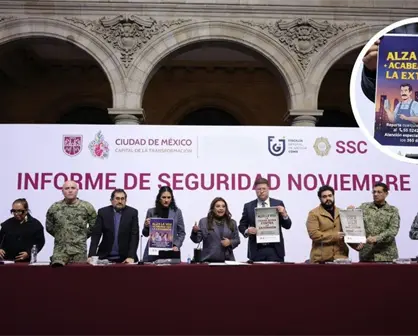 Brugada lanza estrategia Vamos por una ciudad libre de extorsión para garantizar seguridad en CDMX