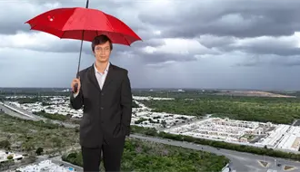 Lluvias dispersas para este lunes 15 de diciembre en Yucatán por los efectos del frente frío número 21