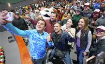 Manuel Guerra Cavazos reúne a más de 4 mil personas en carne asada por la final de Tigres vs Toluca