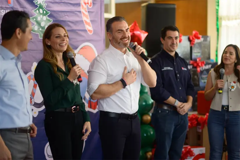 imagen recuadro Adrián de la Garza enfatiza la urgencia de adoptar medidas preventivas contra robos en Monterrey durante la temporada navideña. Foto: Municipio de Monterrey
