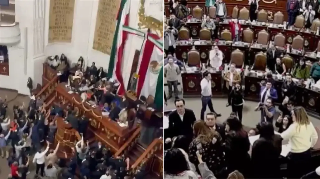 VIDEO | Diputadas de CDMX protagonizan pelea al discutir eliminación del Instituto de Transparencia
