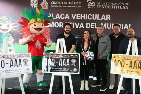 Placas conmemorativas del Mundial 2026 en CDMX: ¿quién puede realizar el trámite? Placas conmemorativas del Mundial 2026 en CDMX: ¿quién puede realizar el trámite?