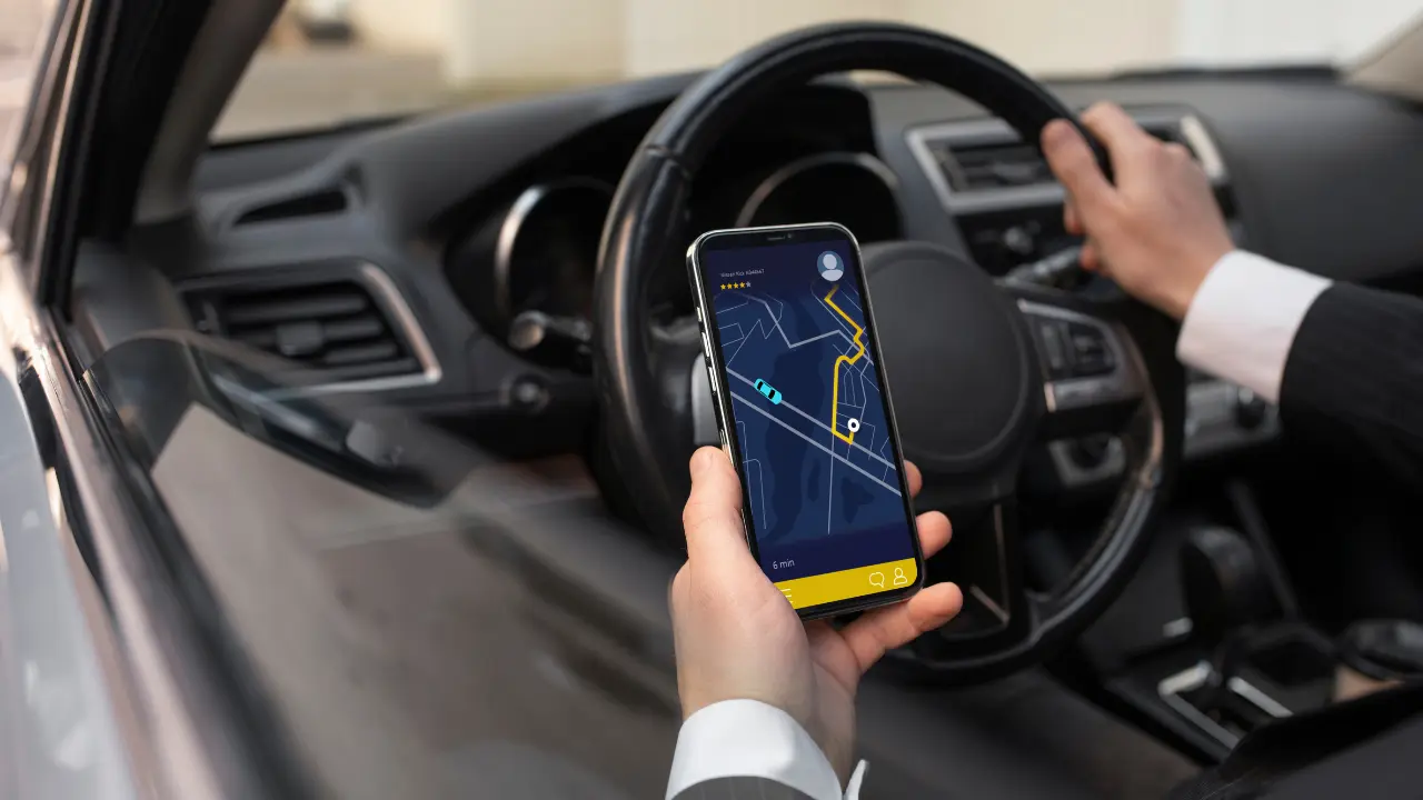 Choferes de taxi por aplicación en Edomex. Foto: Freepik