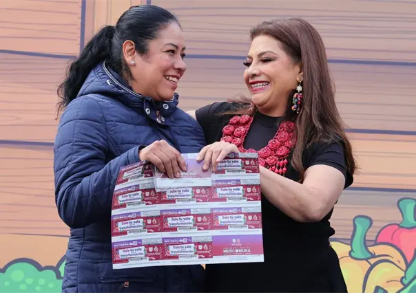 &iquest;Vales Mercomuna de CDMX tendr&aacute;n aumento del apoyo econ&oacute;mico en 2026? Esto explic&oacute; Clara Brugada