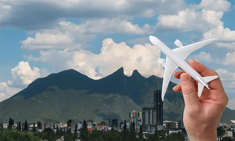 Vuelos desde Monterrey. Foto: Canva.