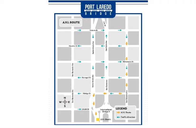 Cambios en ruta AVI hacia el Puente 2 El Mañana de Nuevo Laredo El Mañana de Nuevo Laredo