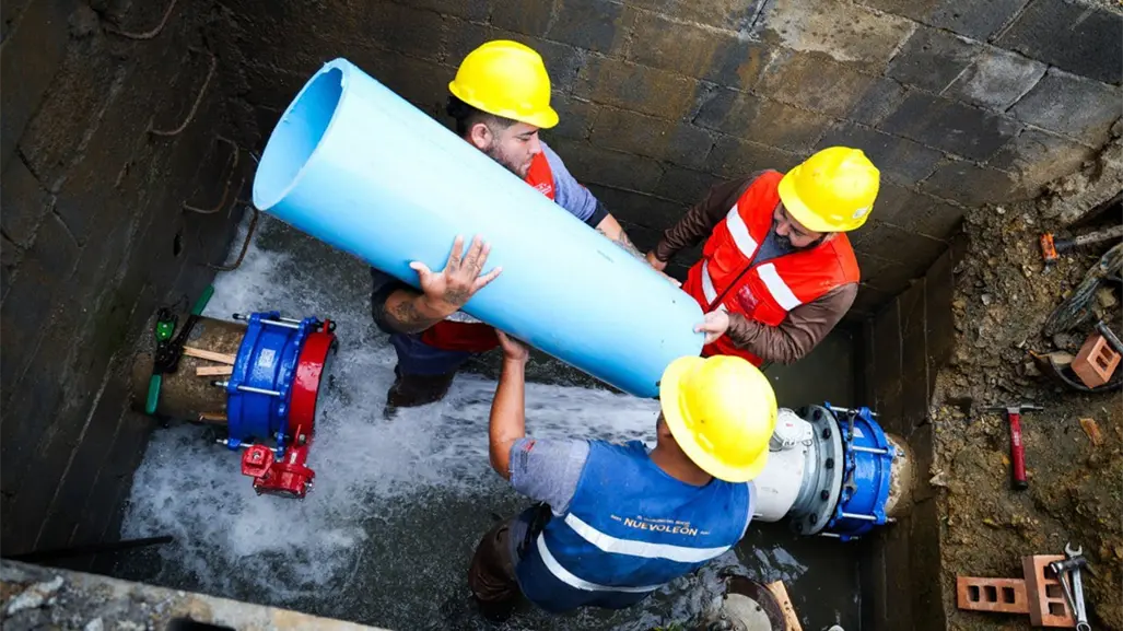 Agua y Drenaje de Monterrey anuncia cortes de agua en Apodaca, García, Juárez, Monterrey y Santa Catarina