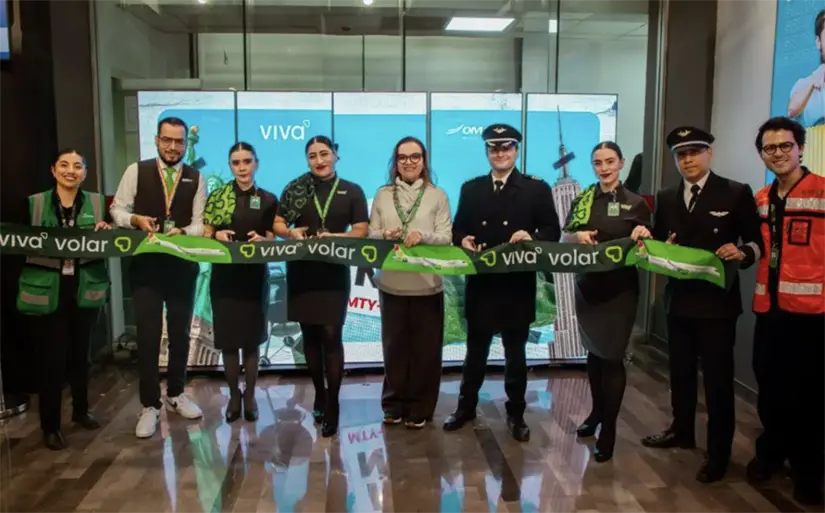 La conexión refuerza la preparación turística del estado rumbo al Mundial de futbol del próximo año. Foto: Gobierno de Nuevo León