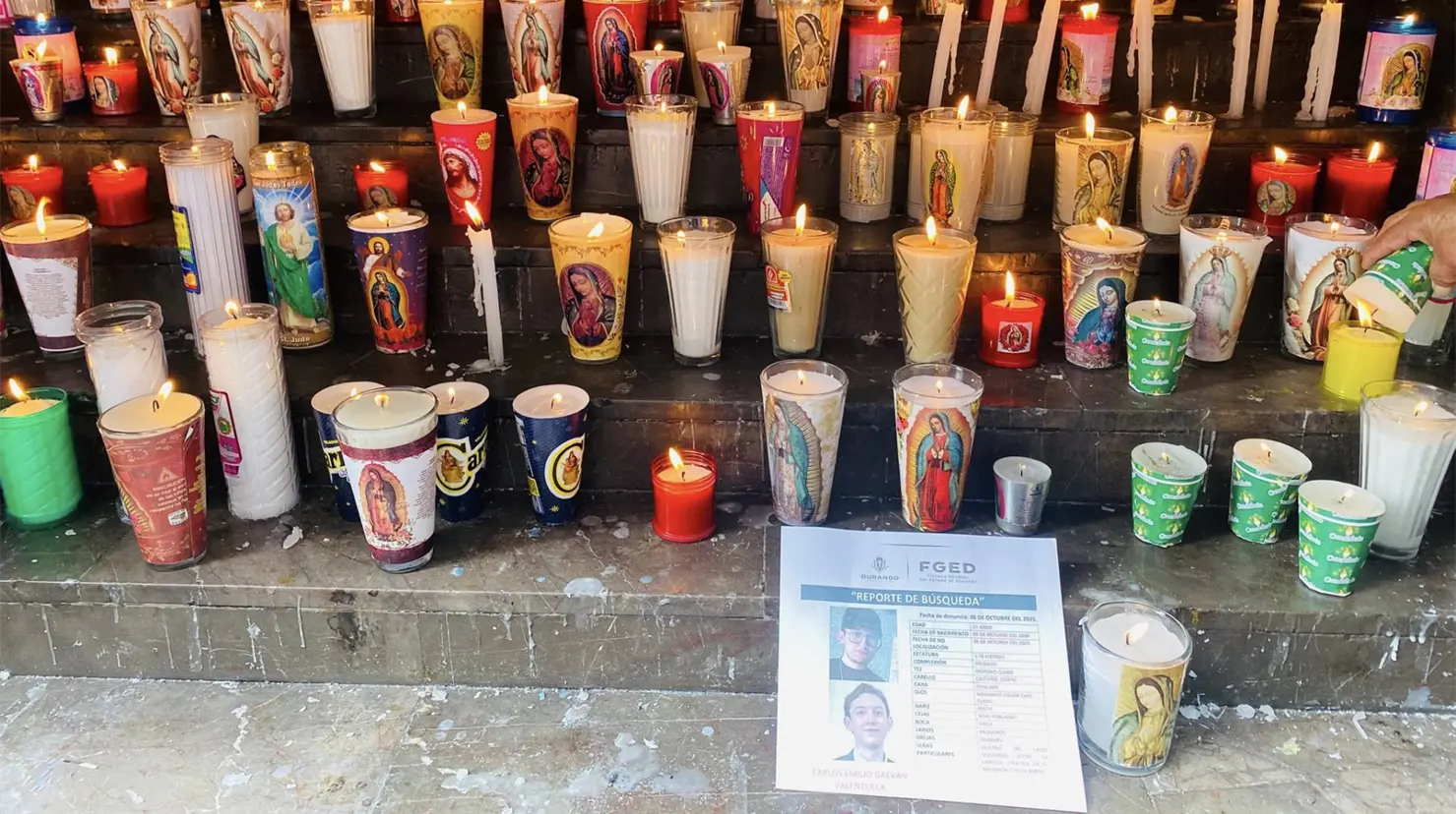 La familia de Carlos Emilio continúa en la búsqueda del joven que desapareció en Mazatlán, Sinaloa. | Foto: Facebook Brenda Valenzuela.