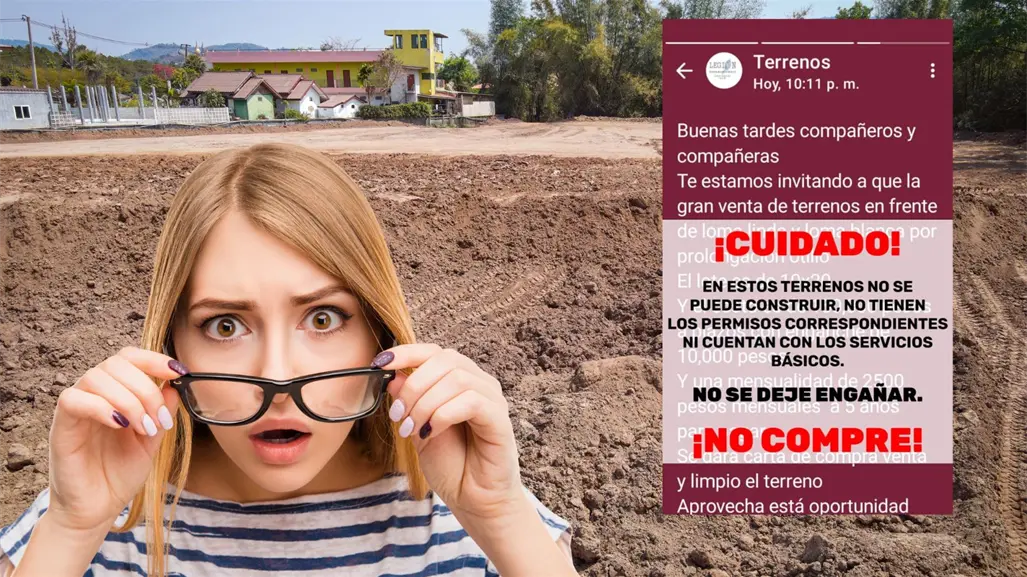 Alertan en Saltillo por venta irregular de terrenos en la prolongaci&oacute;n Otilio Gonz&aacute;lez