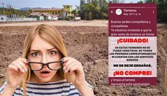 Alertan en Saltillo por venta irregular de terrenos en la prolongación Otilio González